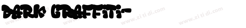 Dark Graffiti字体转换